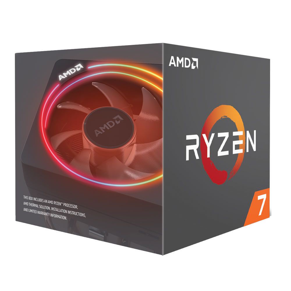 AMD Ryzen 7 2700X 3.7GHz 8 Core AM4 Boxed Processor with Wraith Prism Cooler Combo $139.99