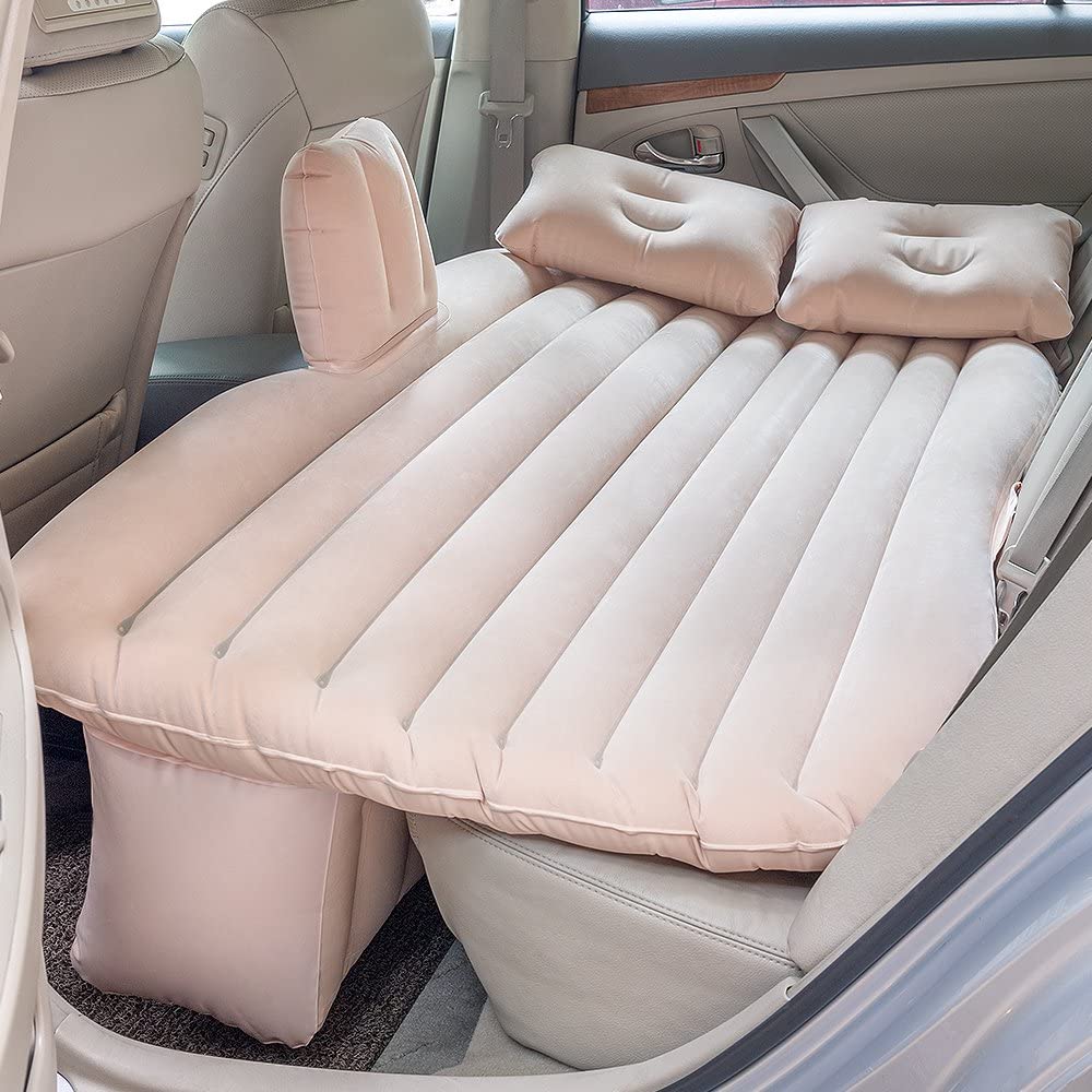 Inflatable Mattress for car with Motor Pump + Two Pillows $25