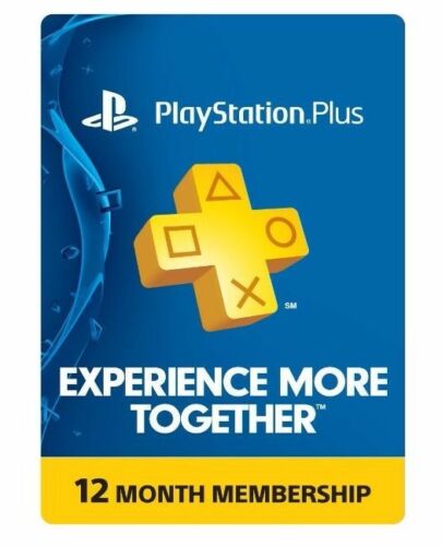 Sony Playstation Plus 1 Year subscription physical card on eBay $37.50 with FS