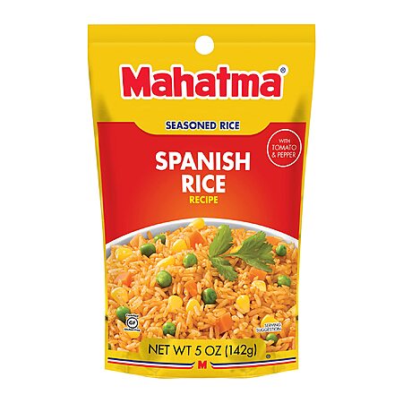 Mahatma Long Grain Seasoned Spanish Rice Mix-Pack of 12, 5 oz. Bags-$11 ...