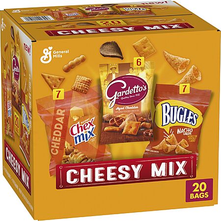20% Off Cheesy Snack Variety Pack!
