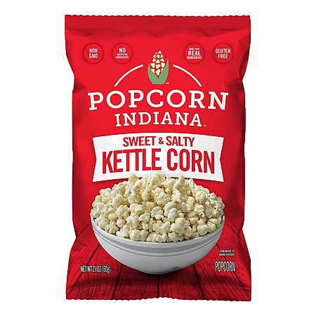 Pack of 6 Popcorn Indiana Kettle Corn - Just $6.24!