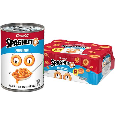 SpaghettiOs 12-Pack for Just $8.84!