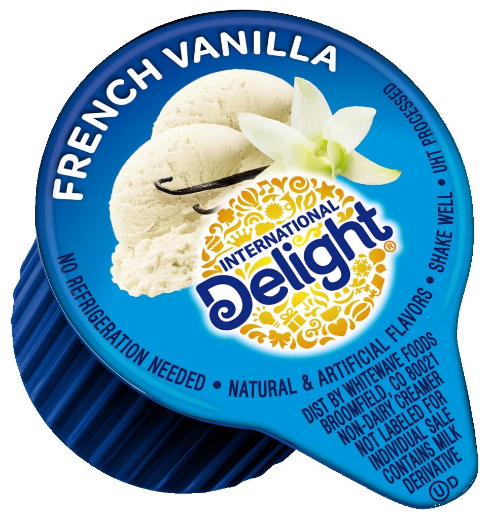 International Delight French Vanilla Single Serve Coffee Creamer..Pack of 288..$13.32