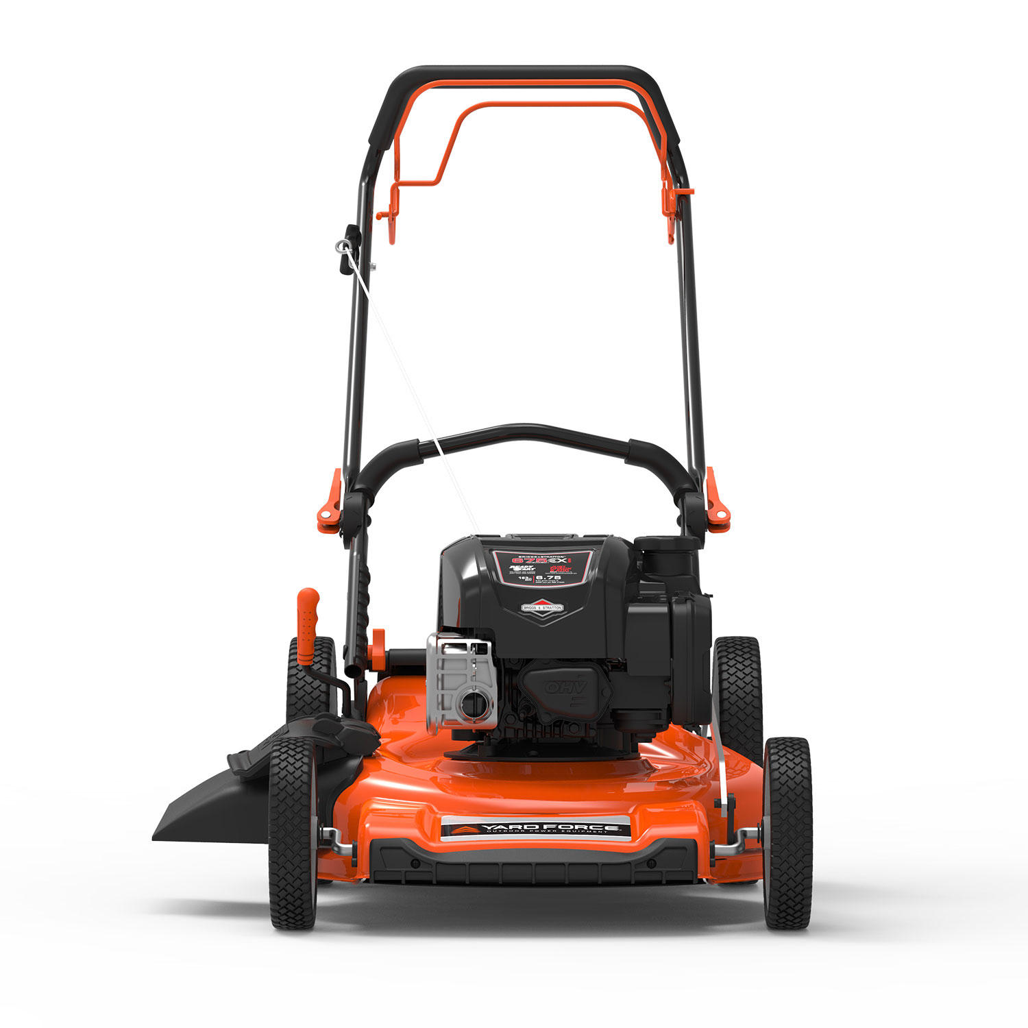 YMMV Sam s Club members Yard Force 21 Self Propelled RWD Walk Behind Mower with Vertical Storage Technology pickup only or in club 199.98