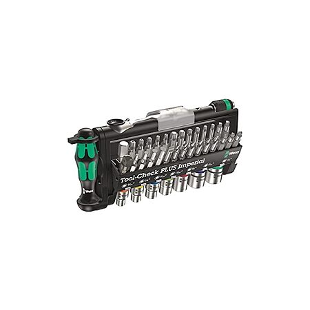 Wera 056490 Tool-Check Plus Bit Ratchet Set with Sockets, Metric or Imperial, $62.99, FS for Prime, Woot!