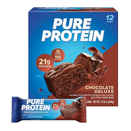 Prime members, 12 pack Pure Protein Bars, $11.26, Amazon