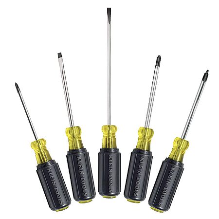5-Piece Klein Tools Screwdriver Set for $23.99