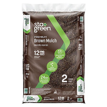 Select Lowe's Stores: Sta-Green Premium 2-Cu Ft. Bagged Mulch (3 colors)