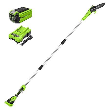 Greenworks 40V 8-Inch Cordless Polesaw, 2.0Ah Battery and Charger Included PS40B210, $143.99, Amazon