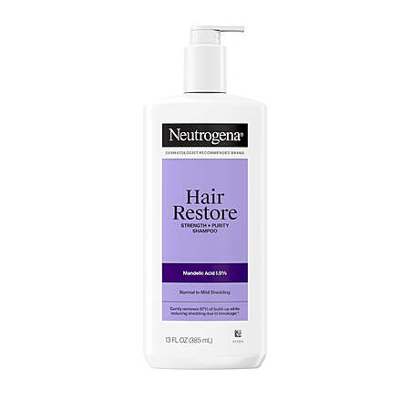 Earn $3 Walmart cash, Neutrogena Hair Restore Strength + Purity Shampoo, 13 fl. oz, $9.97