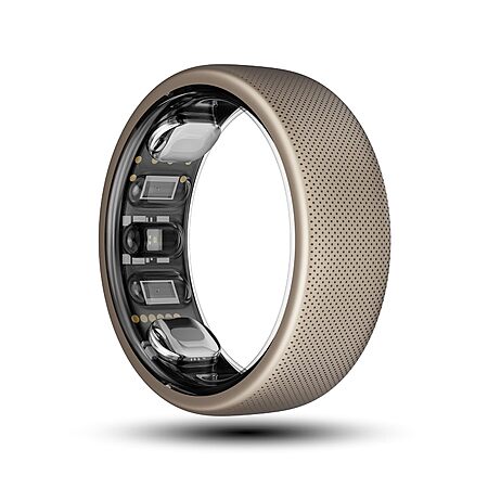 Amazfit Helio Smart Ring Health Tracker, Fitness Tracker Ring, No Subscription, Monitors Sleep, Heart Rate & Stress, Titanium Alloy, Fast 1.4-Hr Charging, Water-Resistant, $109.99