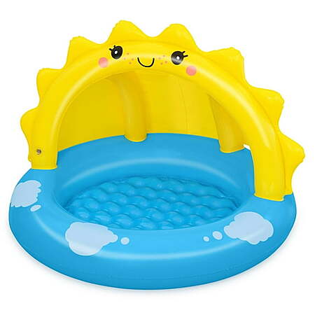 H2OGO! Sunny Days Inflatable Shaded Kiddie Pool 40 in. x 38 in. x 28 in., $14.97, Walmart