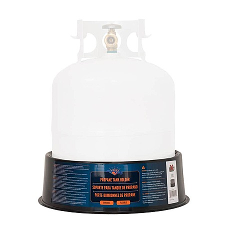 Flame King Propane Cylinder Stabilizer Base, Impact-Resistant Propane ...