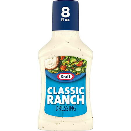 Kraft Classic Ranch Dressing, 8 fl oz Bottle, $1, Walmart
