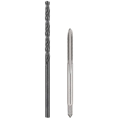 2-Pc DEWALT #36 Black Oxide Drill Bit & 6-32 NC Steel Tap Set $1.45 + Free S&H