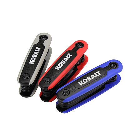 Kobalt Assorted Metric and standard (SAE) 25 -Pieces Hex key set, $11.98, Lowe's