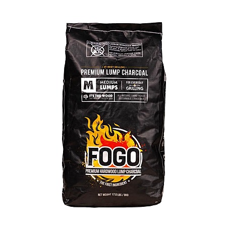 YMMV, in store, FOGO 17.6 lb. Premium Wood Lump Charcoal