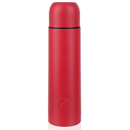 Ozark Trail 18oz Vacuum Insulated Stainless Steel Double Wall Thermal Water Bottle with Cup, $6.47, Walmart