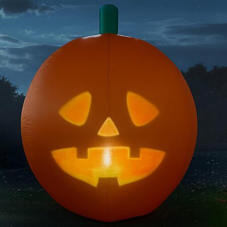 Inflatable Jabberin' Jack 5 Foot Tall Talking Animated Pumpkin with 56 Inch HD Screen and Built in Projector + Speaker Includes 80 Minutes of Content, $69.99, Amazon