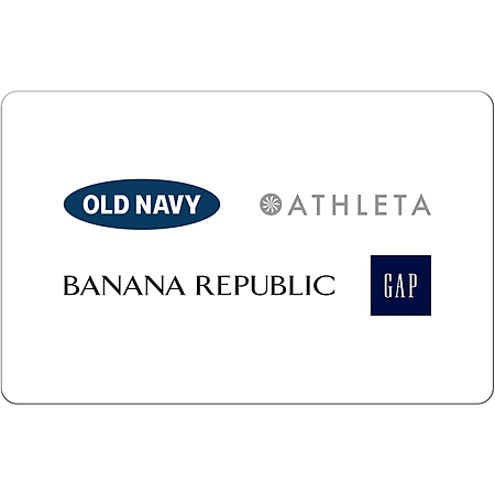 GAP Options $50 Gift Card (Email Delivery), $38.50, Newegg