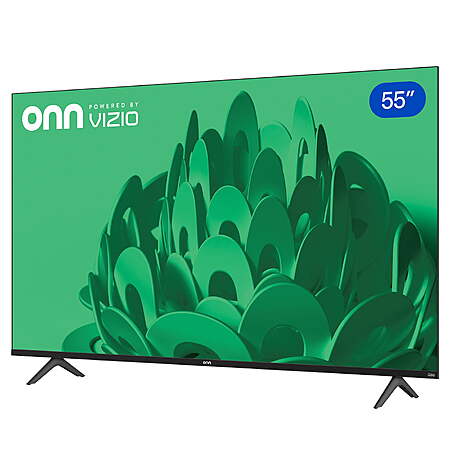 onn 55 in Class 4K UHD Smart Television Powered by VIZIO, 55S4V1, $178, FS, Walmart