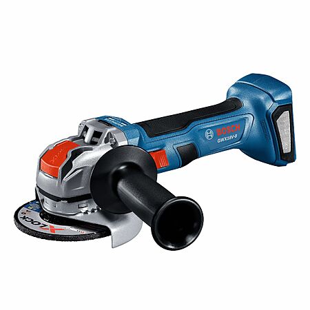 $109, Tool only, Bosch X-LOCK 4.5-in 18-volt 8-Amp Sliding Switch Brushless Cordless Angle grinder