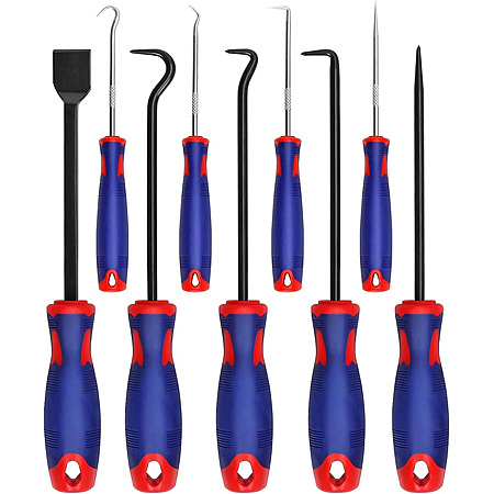 $10.79, FS, WORKPRO Precision 9 Pcs Pick and Hook Set W/Scraper Automotive Hand Tools Set