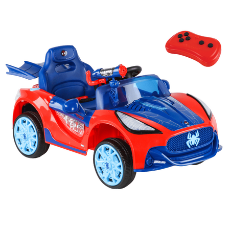 $98, Dynacraft Spider-Man 6V Super Car, Battery Powered Ride-on with ...