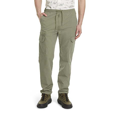 Bass & Co. Men's Canyon Pull On Pants (Limited Sizes, Deep Lichen Green) $7.50