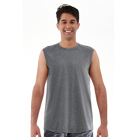 As low as $2.02, WM, Athletic Works Men's and Big and Tall Men's Tri Blend Muscle Tee