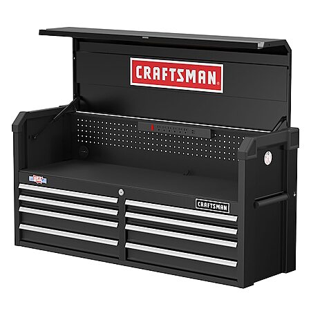 Lowe's, CRAFTSMAN 2000 Series 51.72-in W x 24.74-in H x 16.32-in D 8 -Drawer Steel Tool Chest