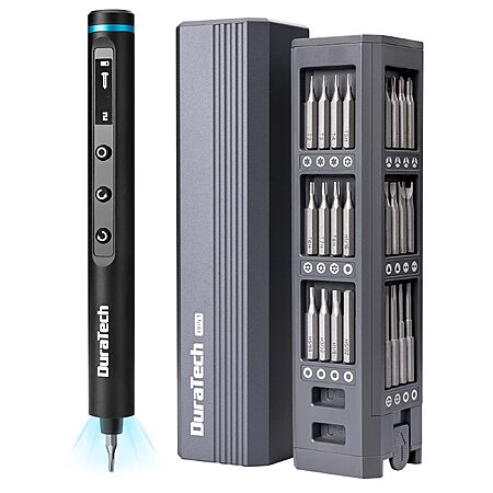 DURATECH 49-IN-1 Mini Precision Electric SAE Screwdriver Set