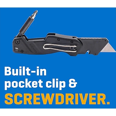 $9.98, Lowe's, Kobalt Black 6 in 1 Utility Knife