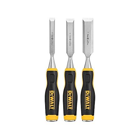 $10.49, FS Prime, DEWALT Wood Chisel Set (3-Piece) DWHT16862, Woot!