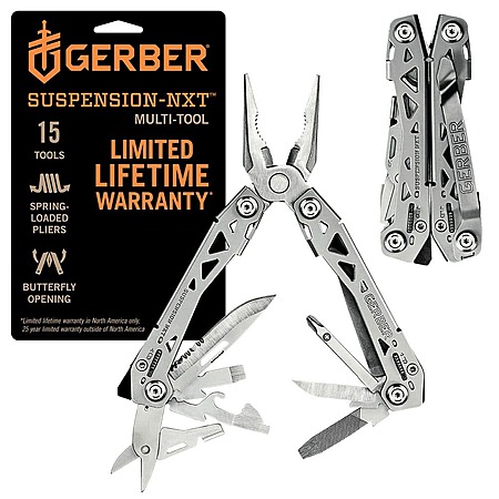 Gerber Suspension NXT 15-N-1 Multi-Tool with Pocket Clip