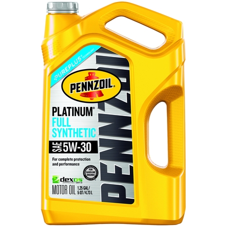 5 Quart Pennzoil Platinum Full Synthetic Motor Oil, 5W-30 or 5W20, $10 After Rebate @ Walmart