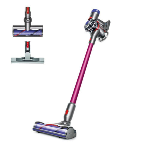 Dyson V7 Animal Cordless HEPA Vacuum with Bonus Tools, NEW, Fuschia color, $180.19 after coupon, free shipping, Dyson via ebay,