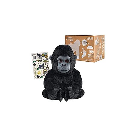 National Geographic Gorilla Plush for $7.99!