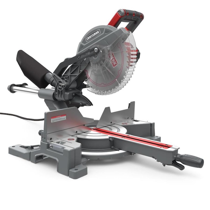 CRAFTSMAN 10-in 15-Amp Single Bevel Sliding Miter Saw $189
