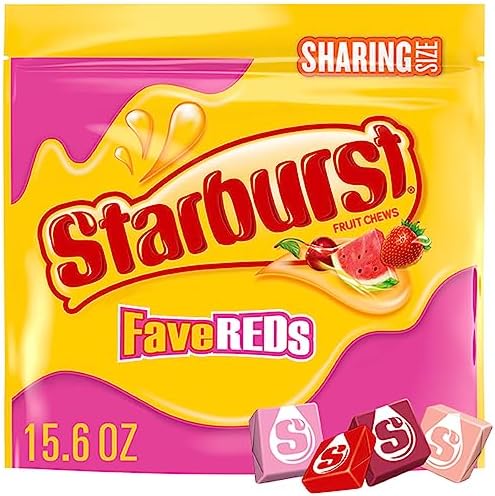 15.6-Oz Starburst Fruit Chews Candy (FaveREDs) $3 w/ S&S + Free Shipping w/ Prime or on orders over $35