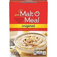 28-Oz Malt-O-Meal Hot Wheat Breakfast Cereal