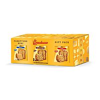 8.4-Oz Bauducco Mini Panettone Gift Pack (Classic, Chocolate Chip and Vanilla) $3.41 w/ S&S + Free Shipping w/ Prime or on orders over $35