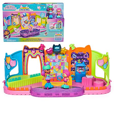 Gabby's Dollhouse Skate Party Room Playset $7.85