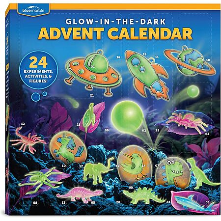 Glow In The Dark Advent Calendar w/ 24 Experiments & Activities $3.65 + Free Shipping w/ Prime or on orders over $35