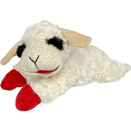 10" Multipet Lambchop Plush Squeaker Dog Toy $3.49 + Free Shipping w/ Prime or on orders over $35