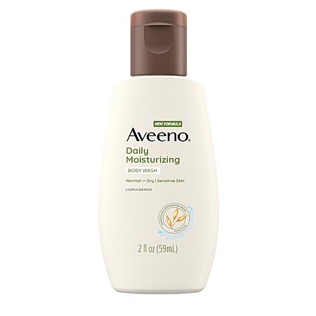 2-Oz Aveeno Daily Moisturizing Sensitive Skin + Prebiotic Oat Body Wash $0.75 w/ S&S + Free Shipping w/ Prime or on orders over $35