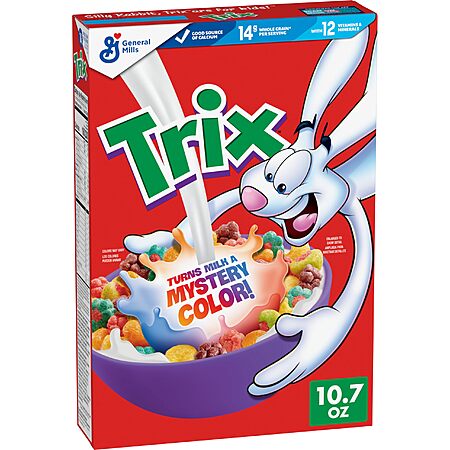 Trix Cereal for Only $1.90!