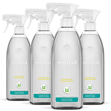 4-Pack Method Shower Spray for $8.44