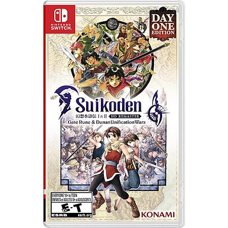 40% Off Suikoden I & II HD on Switch!